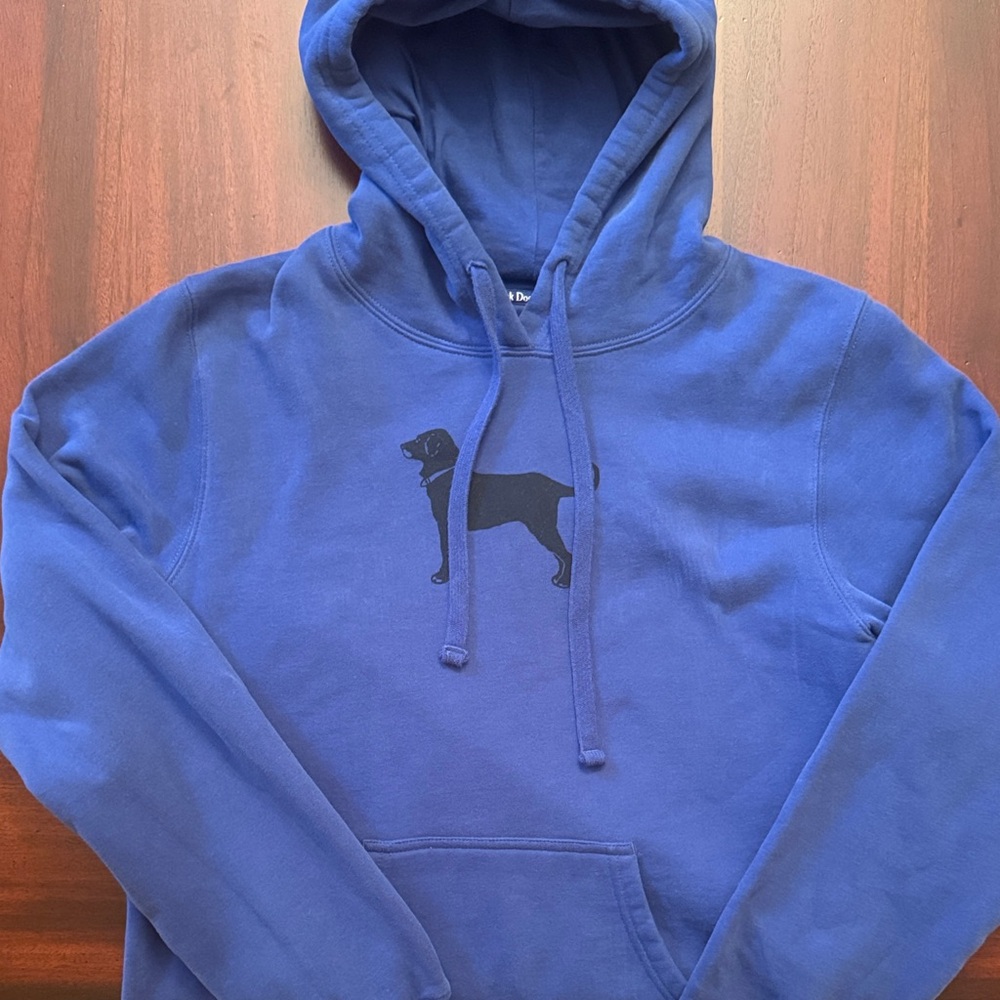 The Black Dog Deep Blue Hoodie